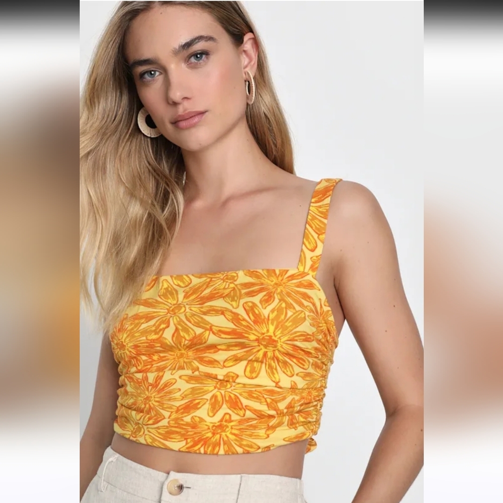 Free People All Tied Up Crop Top Size L-3X